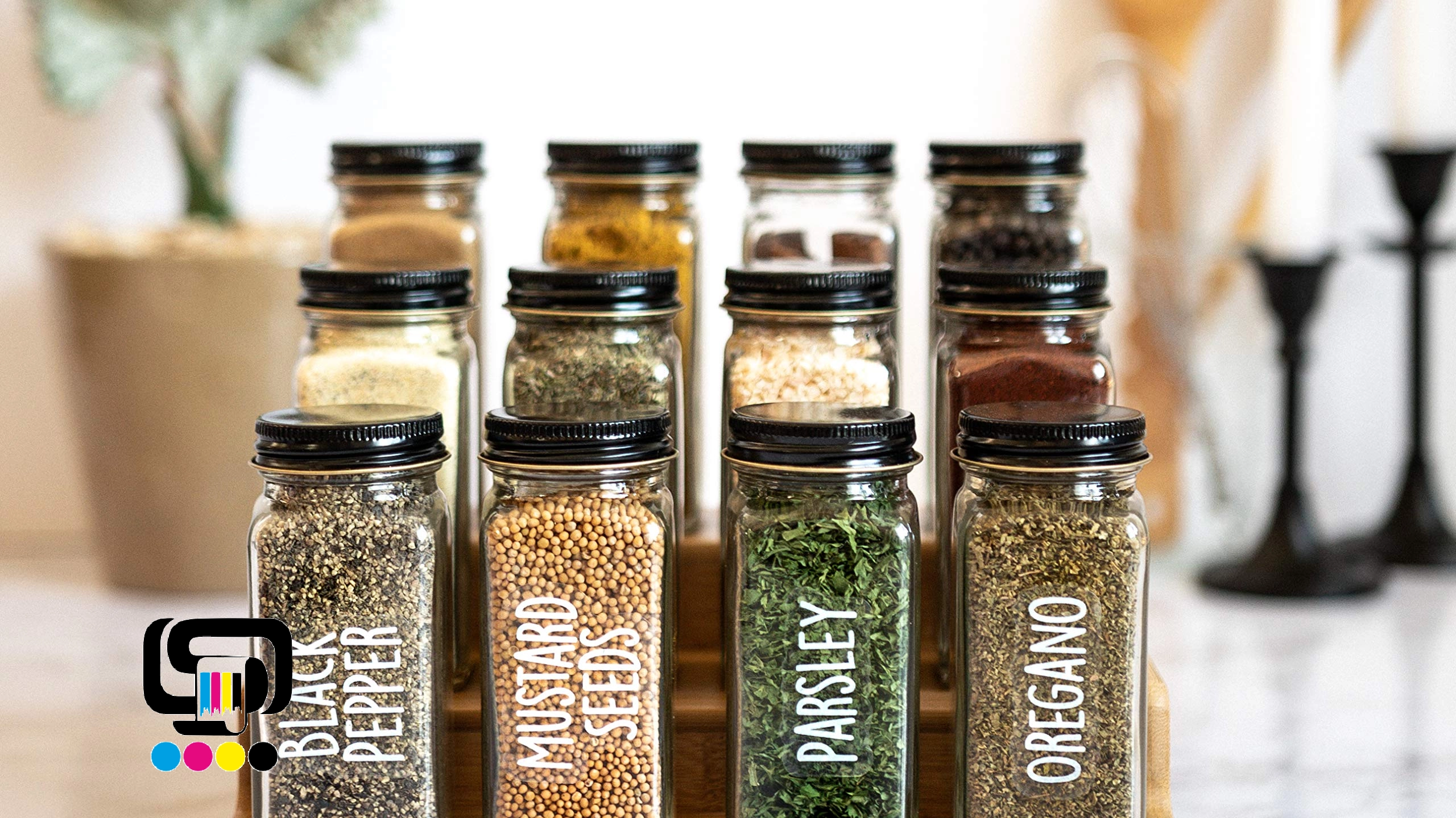 لیبل ضد آب ادویه