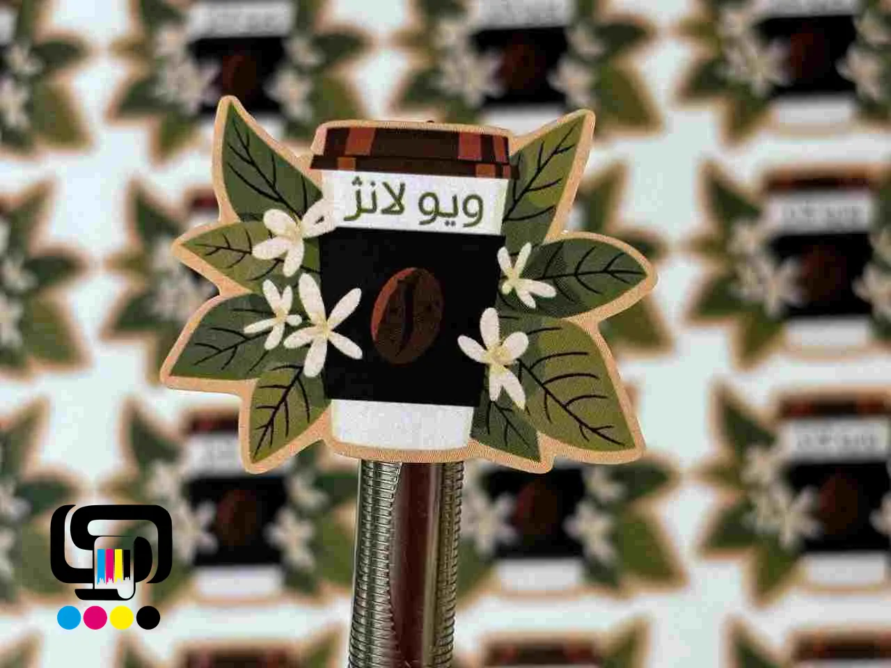 لیبل پی وی سی پشت سفید