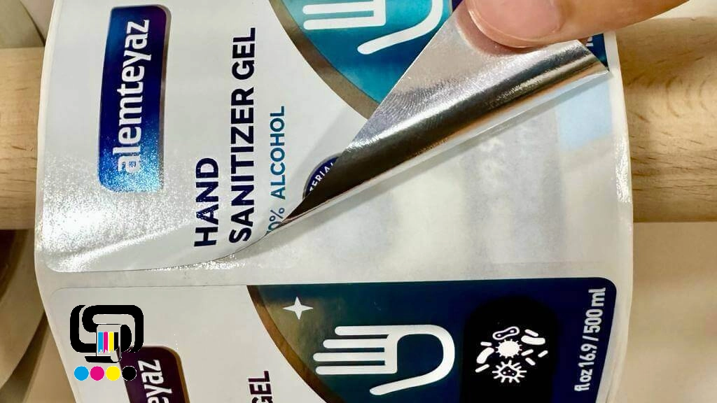 چاپ لیبل متالایز