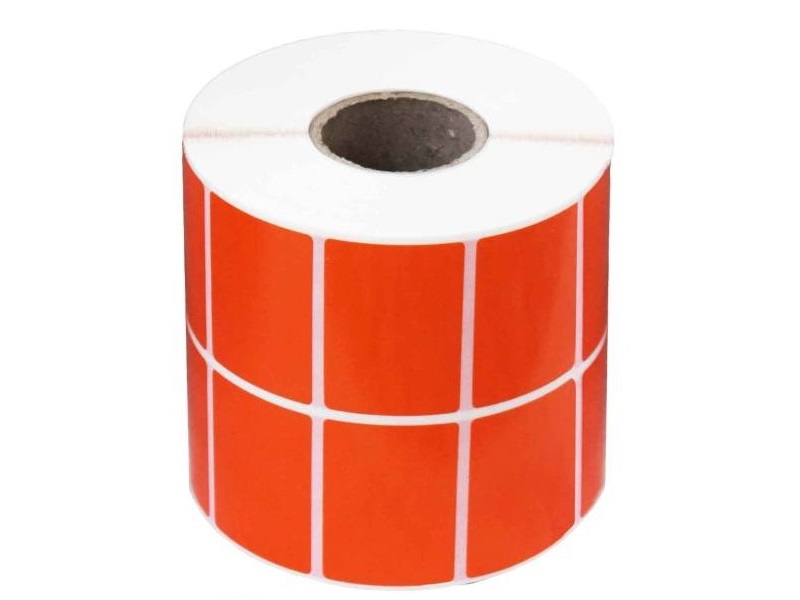 لیبل کاغذی دو ردیفه